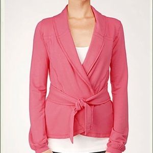 RARE Lululemon Pink Dance Pulse Wrap Jacket